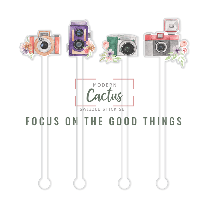 Swizzle Stick Set | Focus On The Good Things