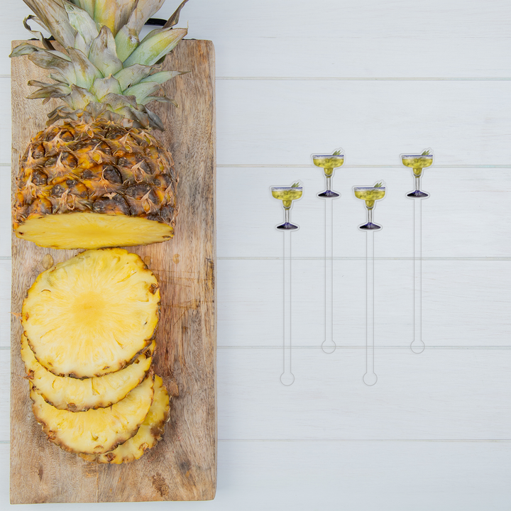Swizzle Stick Set | Pineapple Margarita
