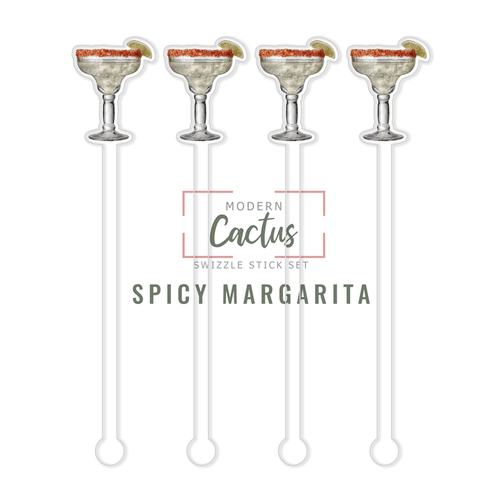 Swizzle Stick Set | Spicy Margarita