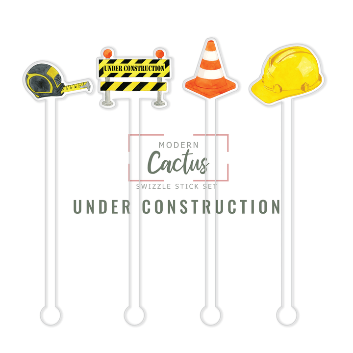 Swizzle Stick Set | Under Construction