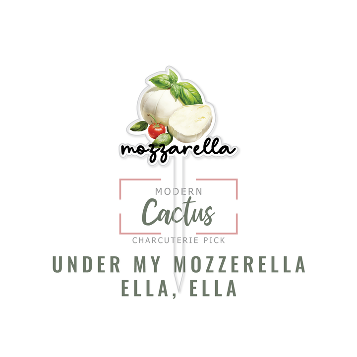 Charcuterie Pick | Under My Mozzarella Ella, Ella