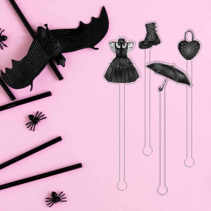 Swizzle Stick Set | On Wednesdays, We Wear Black