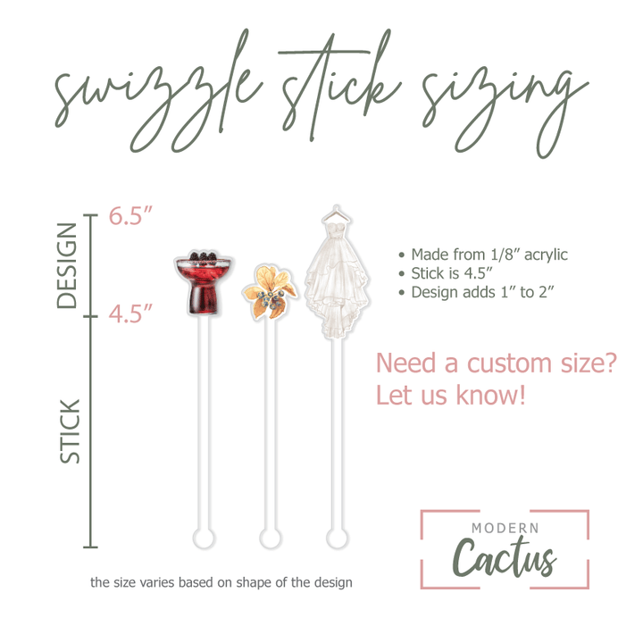 Swizzle Stick Set | Walk The Plank