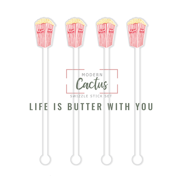 Swizzle Stick Set | Life Is Butter With You