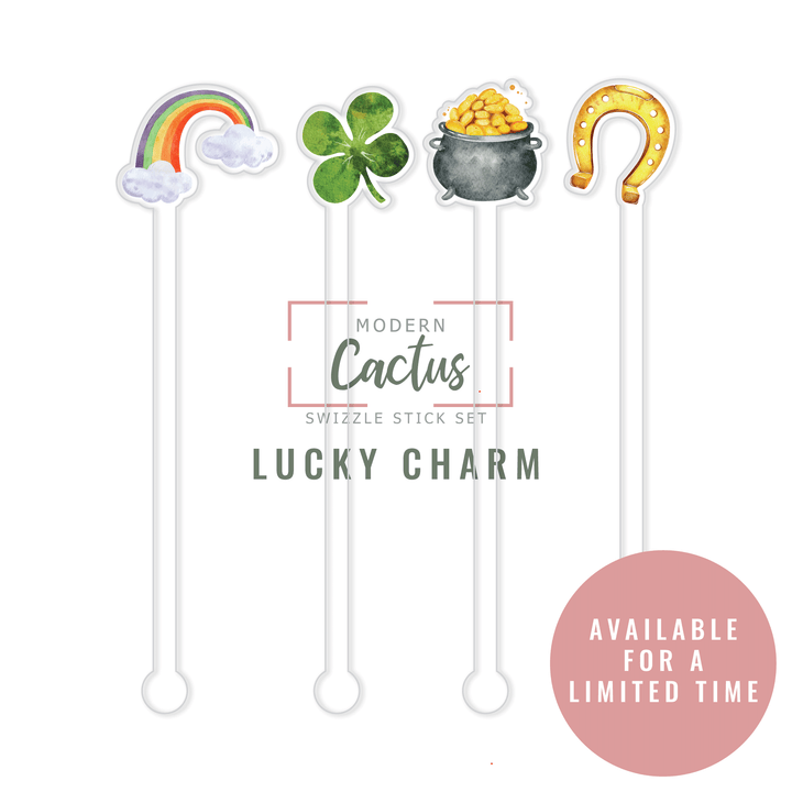 Swizzle Stick Set | Lucky Charm