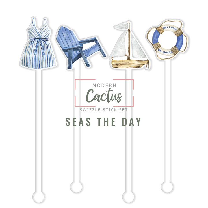 Swizzle Stick Set | Seas The Day