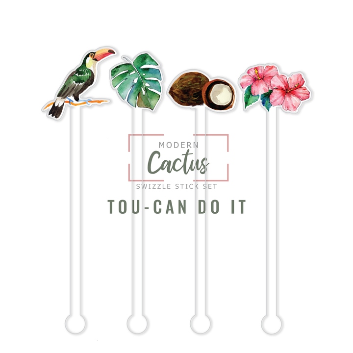 Swizzle Stick Set | Tou-can Do It