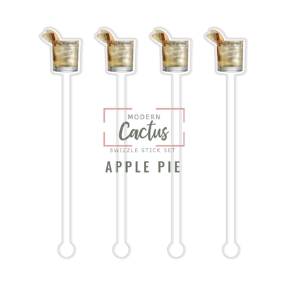 Swizzle Stick Set | Apple Pie