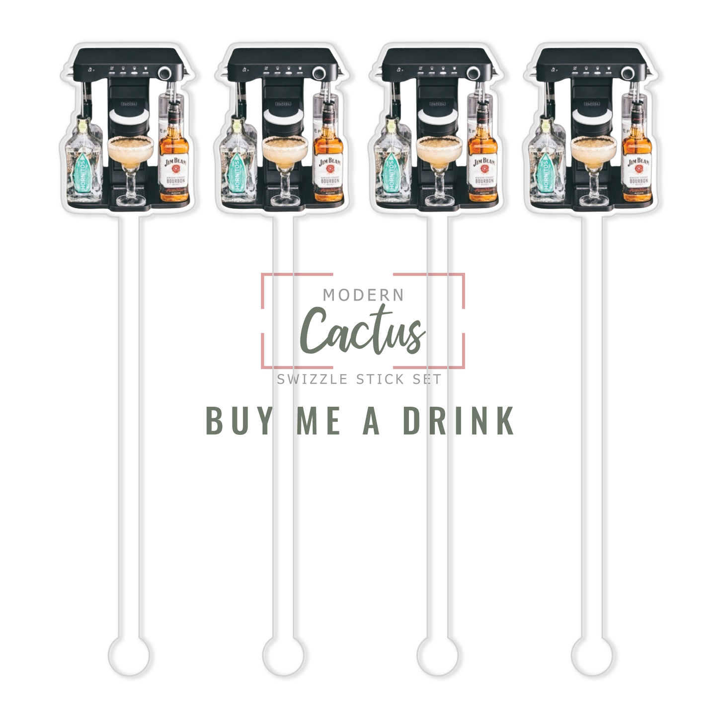 Swizzle Stick Set | Buy Me a Drink