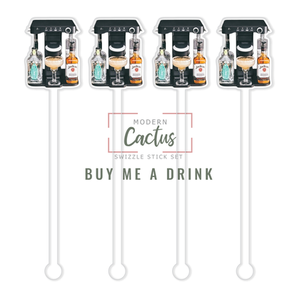 Swizzle Stick Set | Buy Me a Drink