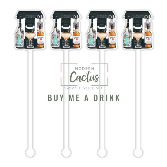 Swizzle Stick Set | Buy Me a Drink