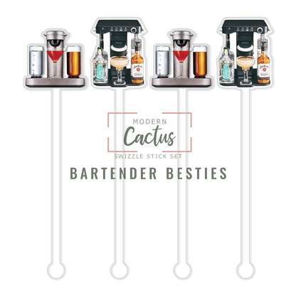 Swizzle Stick Set | Bartender Besties