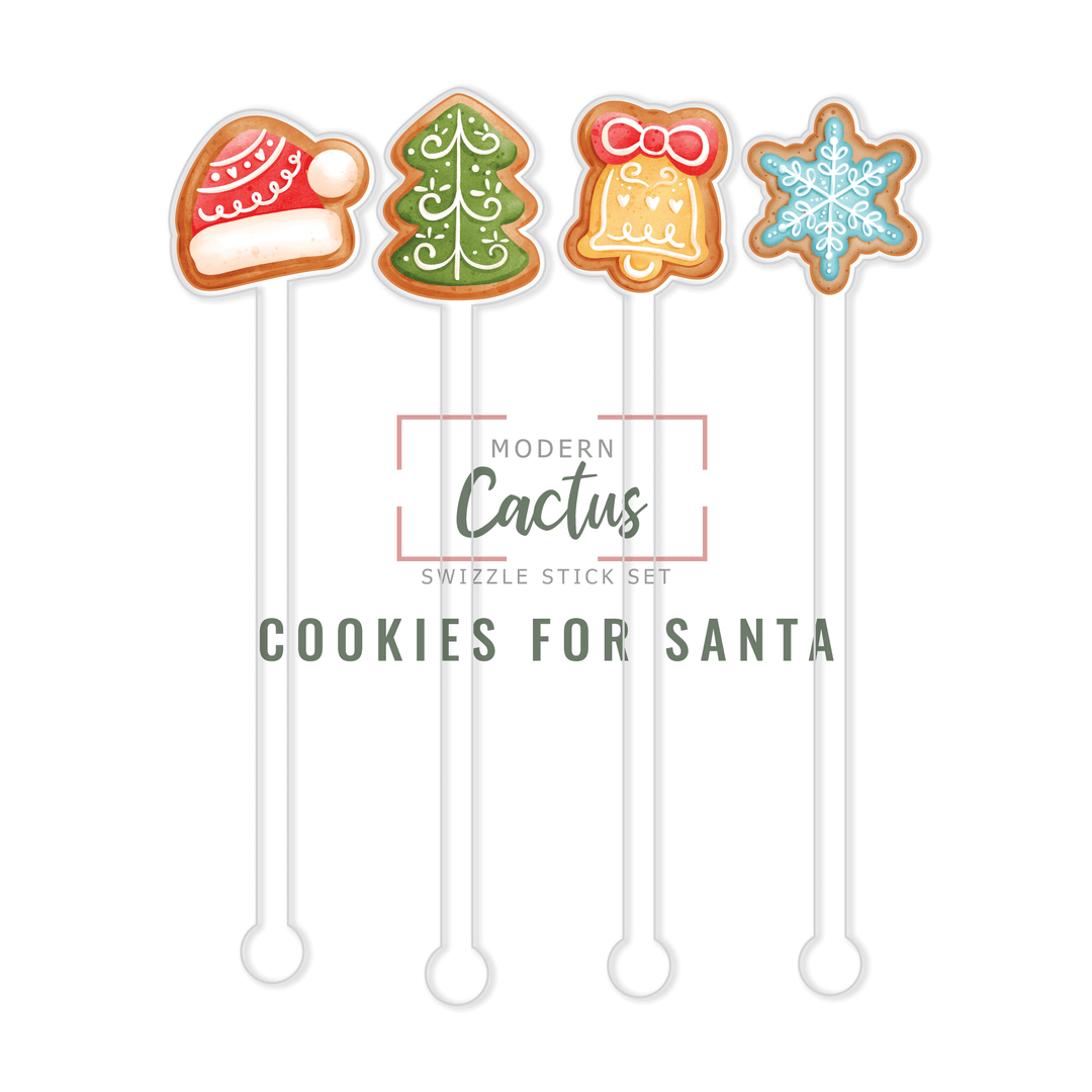 Swizzle Stick Set | Cookies For Santa