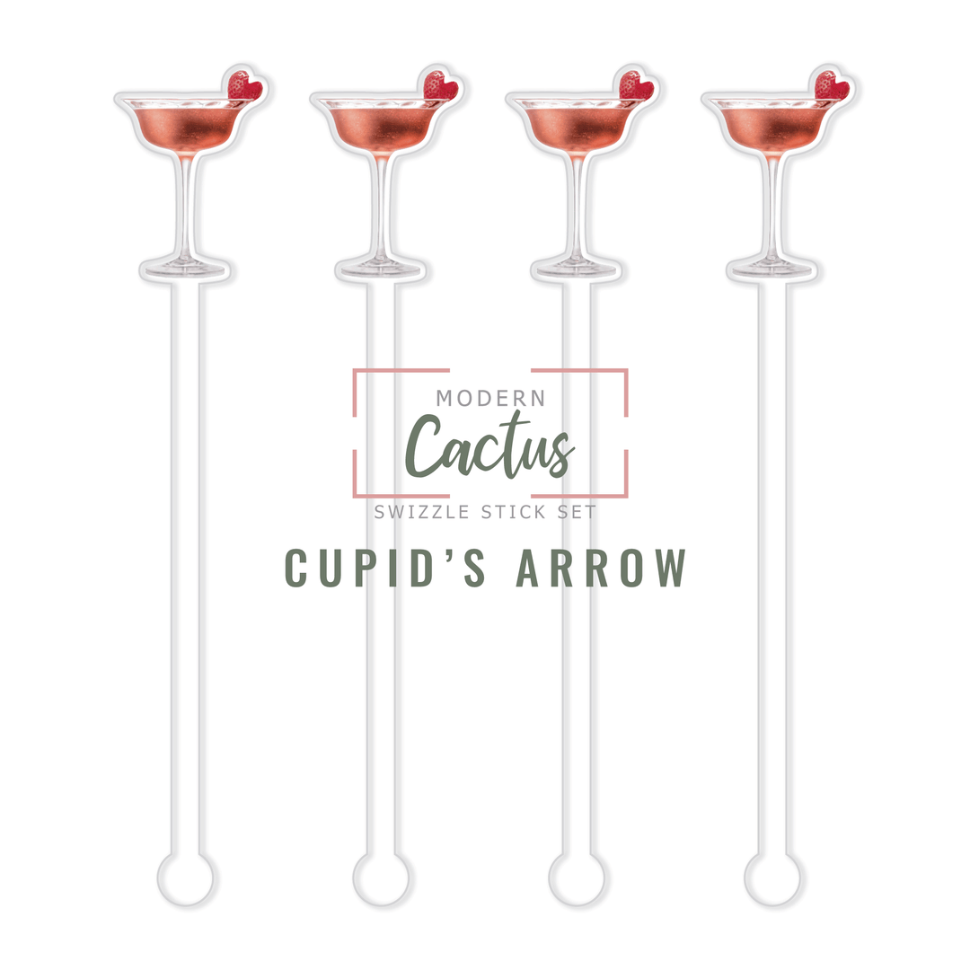 Swizzle Stick Set | Cupid's Arrow