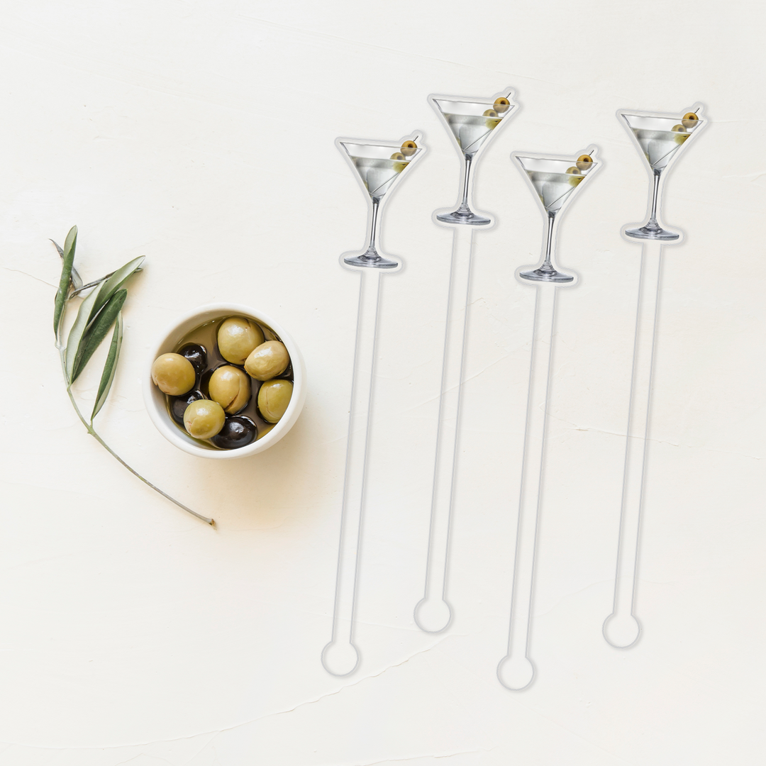 Swizzle Stick Set | Dirty Vodka Martini