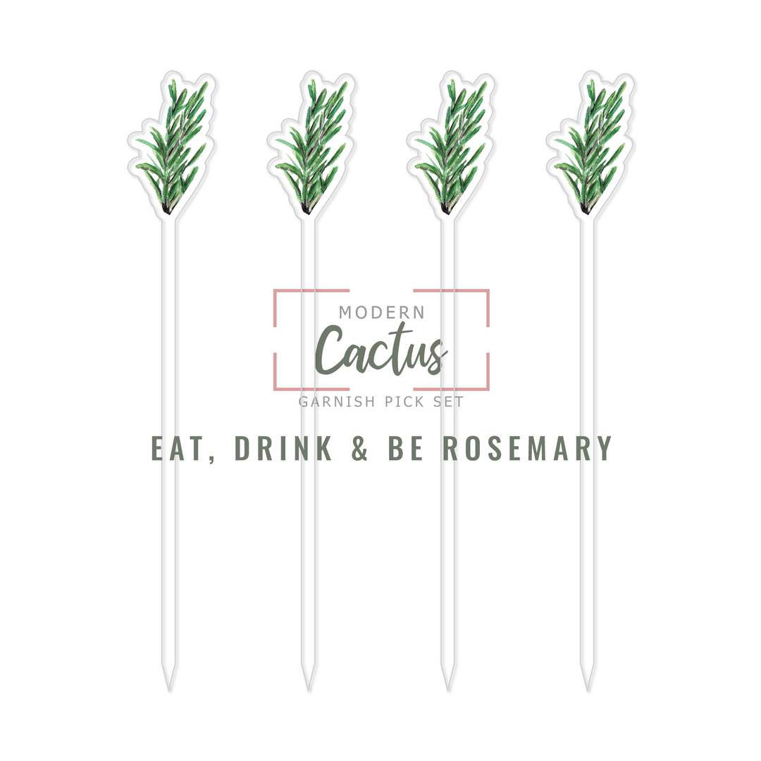 Garnish Pick Set | Eat, Drink & Be Rosemary