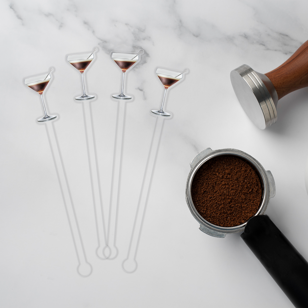 Swizzle Stick Set | Espresso Martini