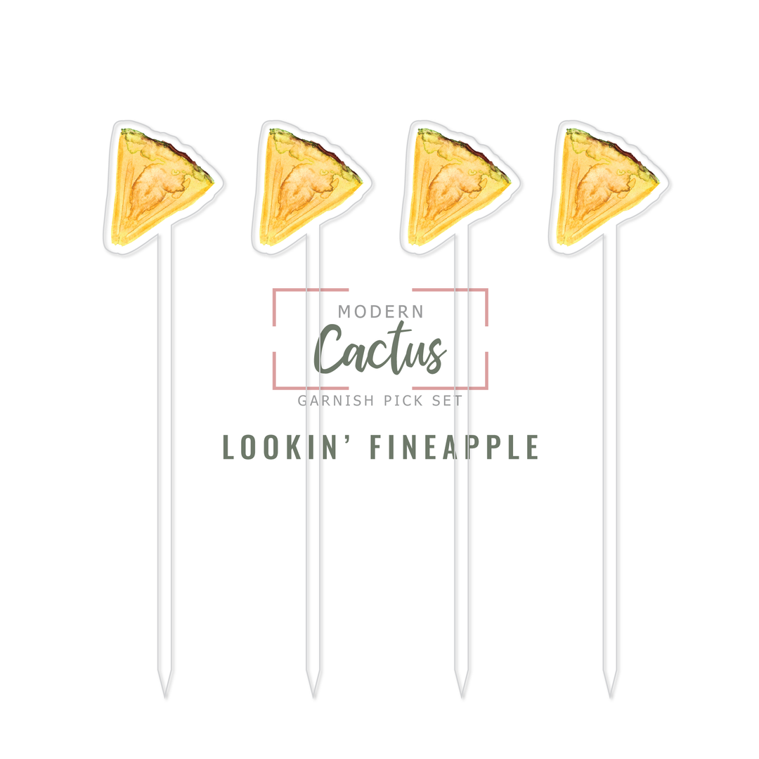 Garnish Pick Set | Feelin' Fineapple