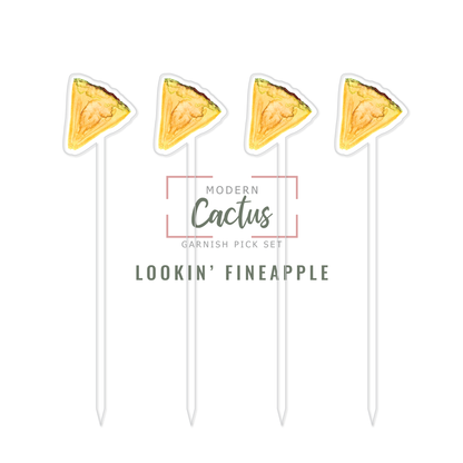 Garnish Pick Set | Feelin' Fineapple
