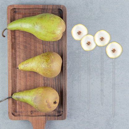 Garnish Pick Set | Pear-fection