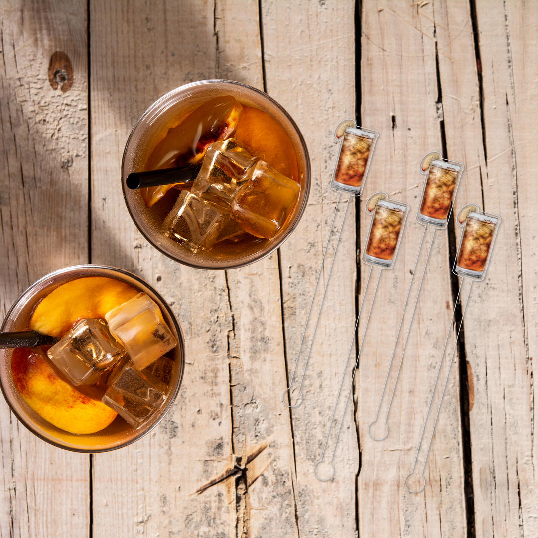 Swizzle Stick Set | Ginger Peach Iced Tea