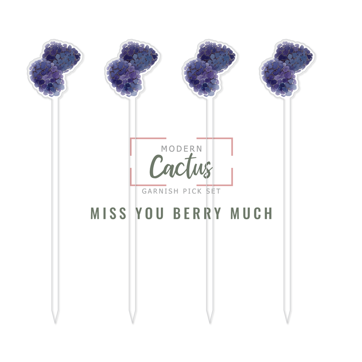 Garnish Pick Set | Miss You Berry Much