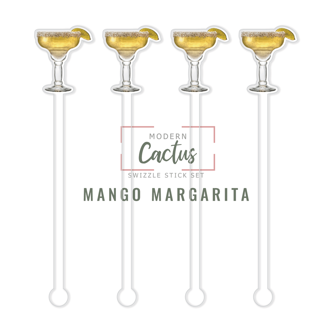 Swizzle Stick Set | Mango Margarita