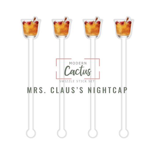 Swizzle Stick Set | Mrs. Claus's Nightcap