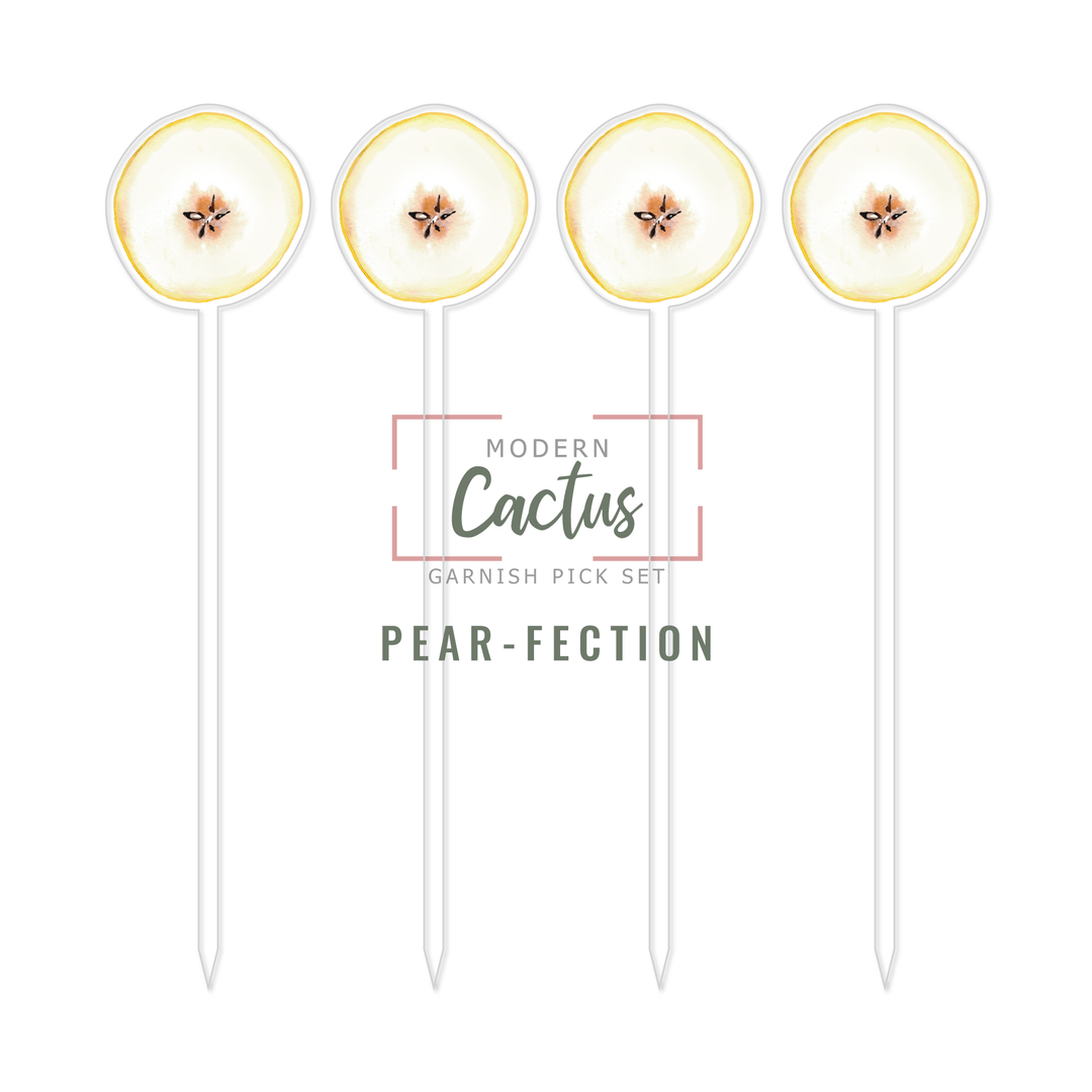 Garnish Pick Set | Pear-fection