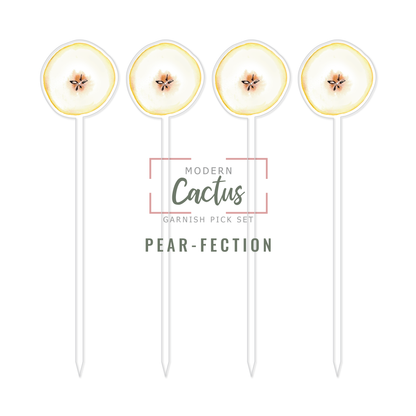 Garnish Pick Set | Pear-fection