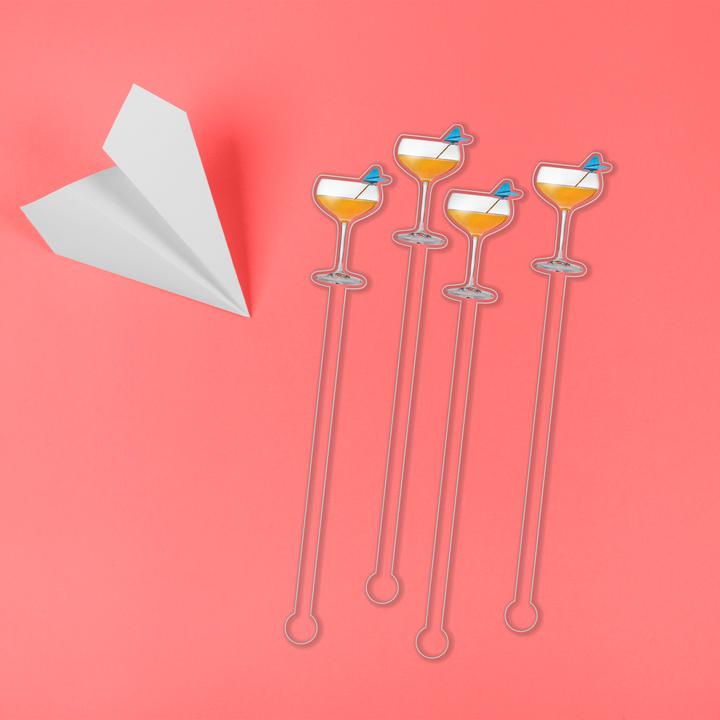 Swizzle Stick Set | Paper Plane