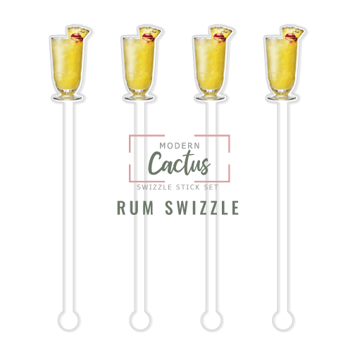 Swizzle Stick Set | Rum Swizzle