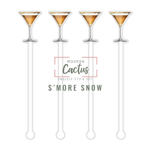 Swizzle Stick Set | S'more Snow