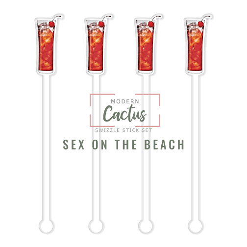 Swizzle Stick Set | Sex On The Beach