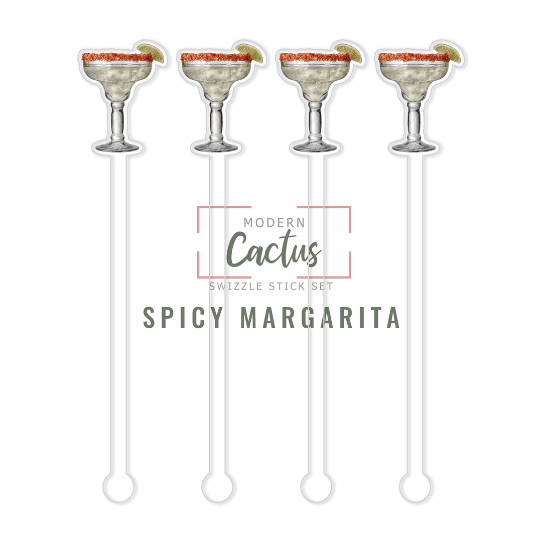 Swizzle Stick Set | Spicy Margarita