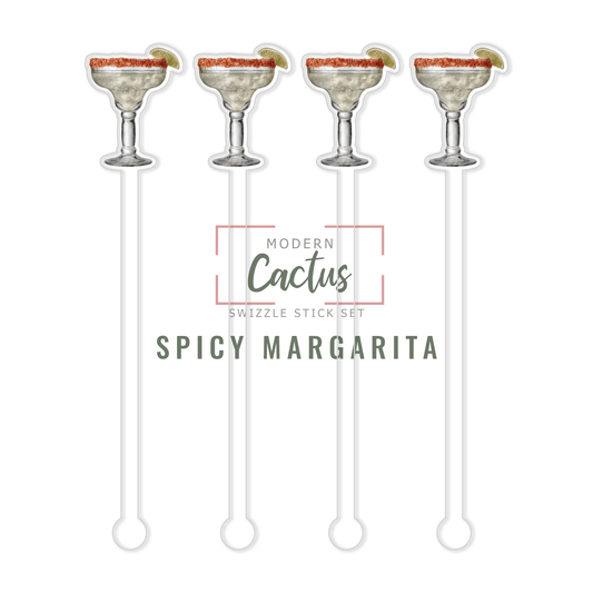 Swizzle Stick Set | Spicy Margarita
