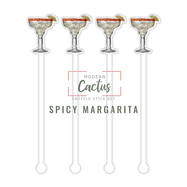 Swizzle Stick Set | Spicy Margarita