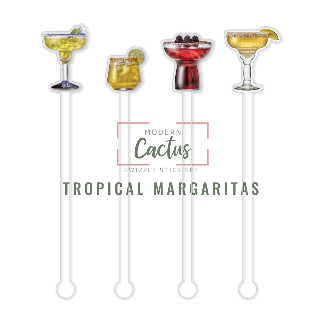 Swizzle Stick Set | Tropical Margaritas