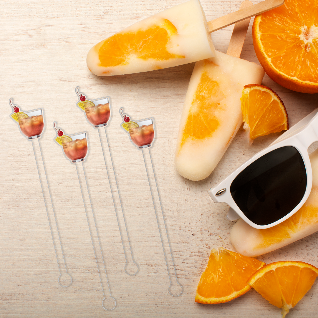 Swizzle Stick Set | Tequila Sunrise