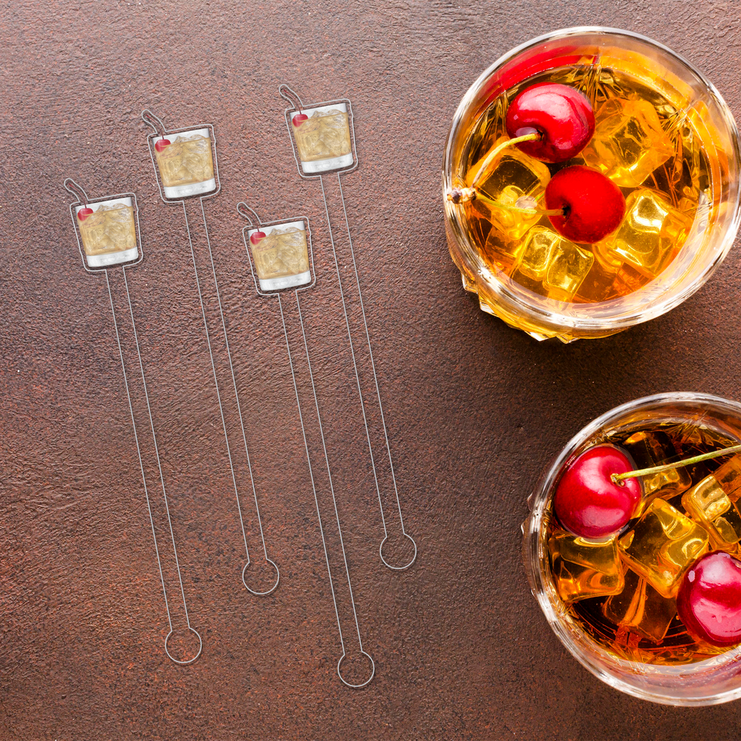 Swizzle Stick Set | Whiskey Sour