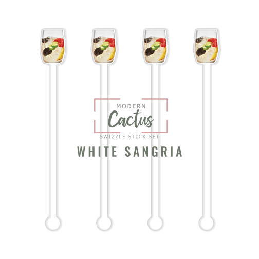 Swizzle Stick Set | White Sangria