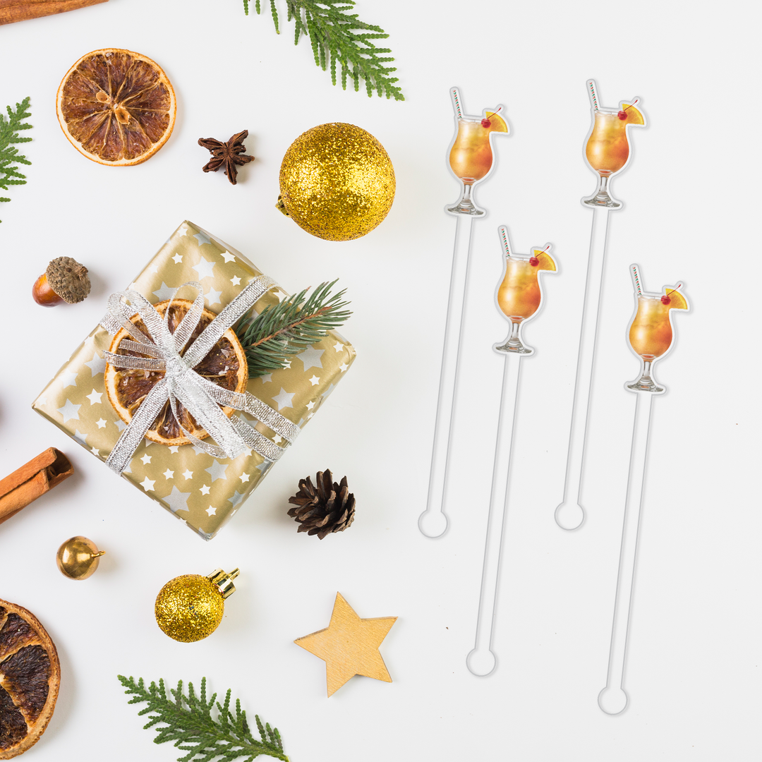 Swizzle Stick Set | Yuletide Hurricane