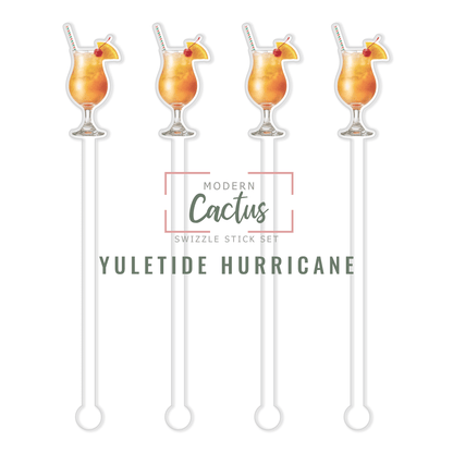 Swizzle Stick Set | Yuletide Hurricane