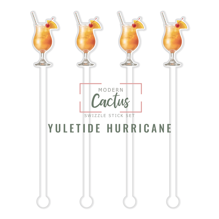 Swizzle Stick Set | Yuletide Hurricane