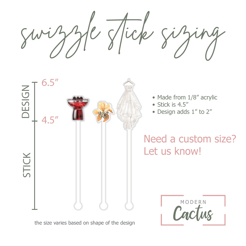 Swizzle Stick Set | Life is What You Bake It