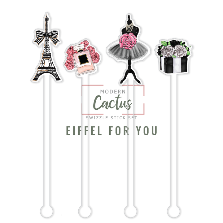 Swizzle Stick Set | Eiffel For You