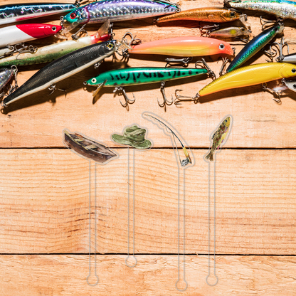 Fish Upon A Star swizzle stick set styled for a 18th birthday celebration