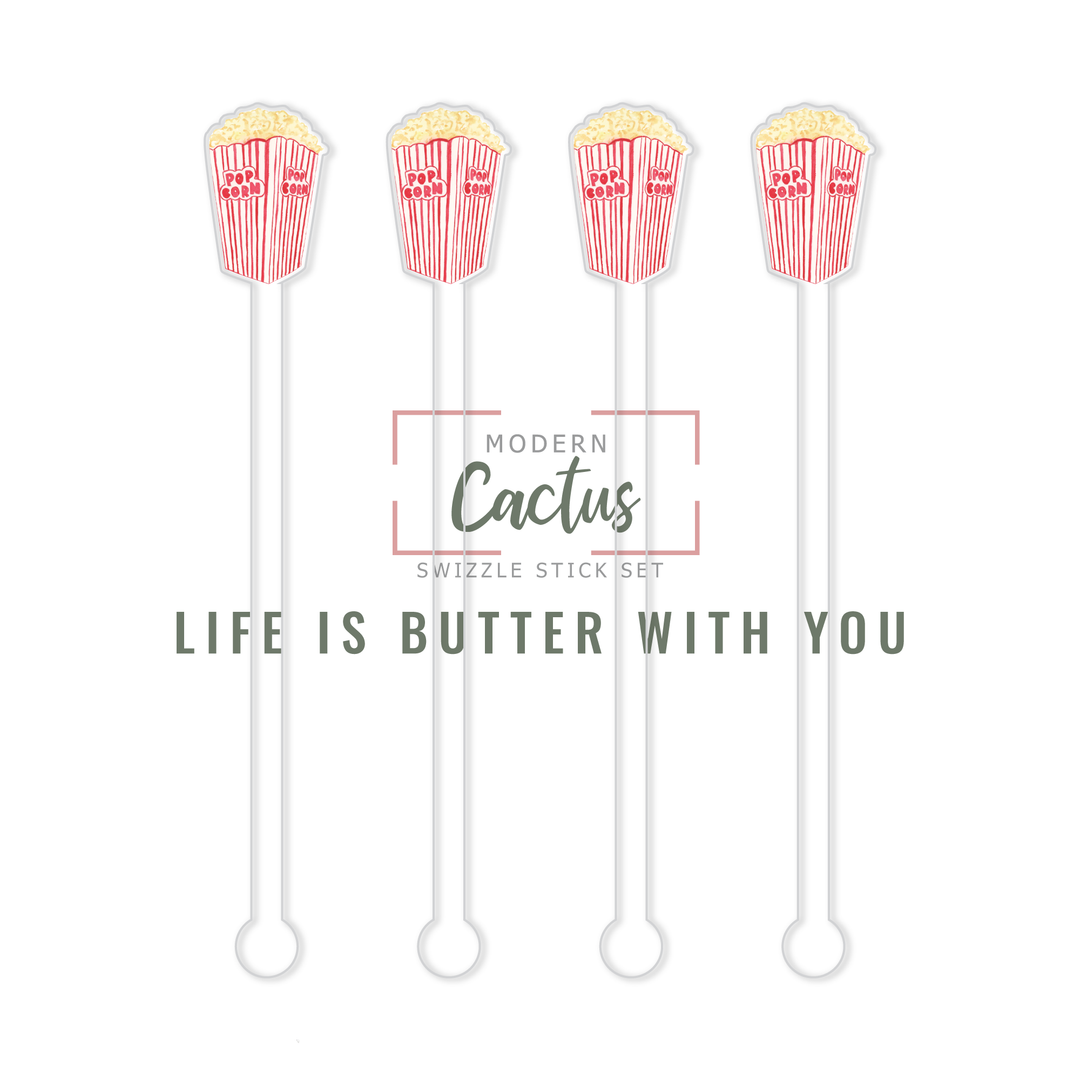 Swizzle Stick Set | Life Is Butter With You