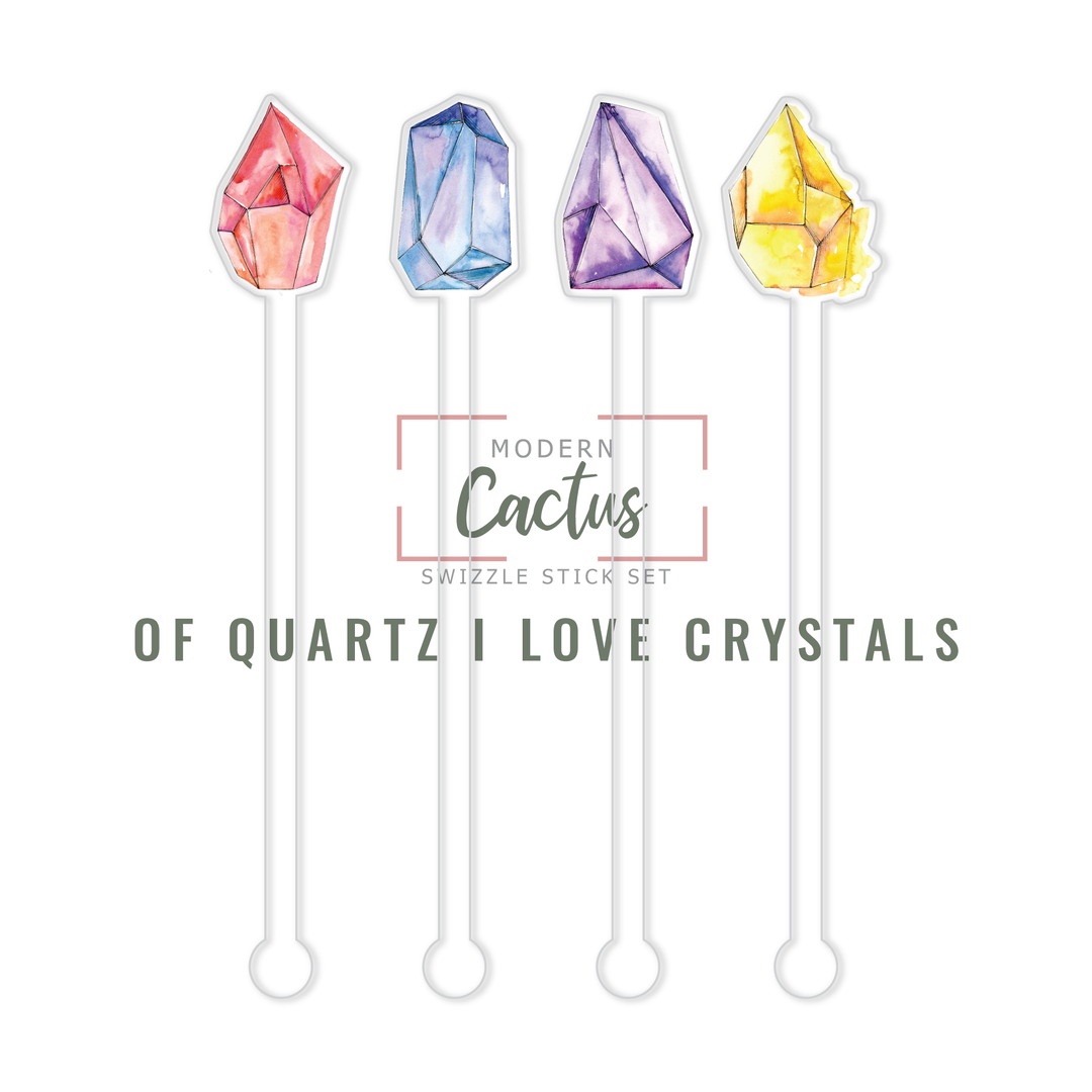 Swizzle Stick Set | Of Quartz I Love Crystals