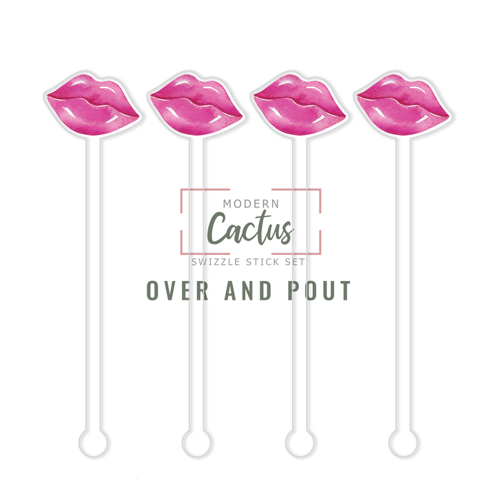 Swizzle Stick Set | Over And Pout